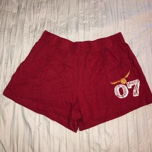Harry Potter Gryffindor Cotton Shorts
